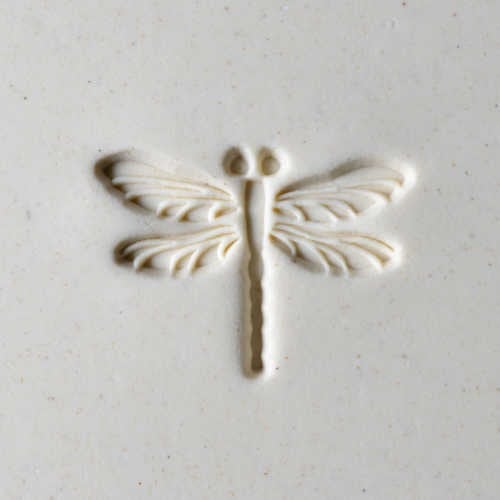 Large Round Stamp Dragonfly
