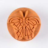 Large Round Stamp Butterfly