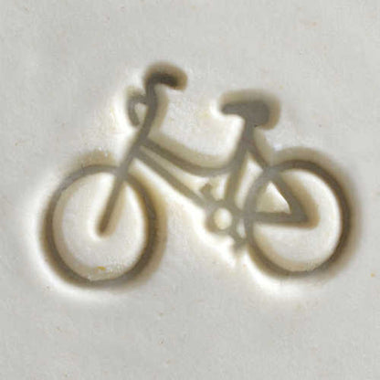 Medium Round Stamp Bicycle