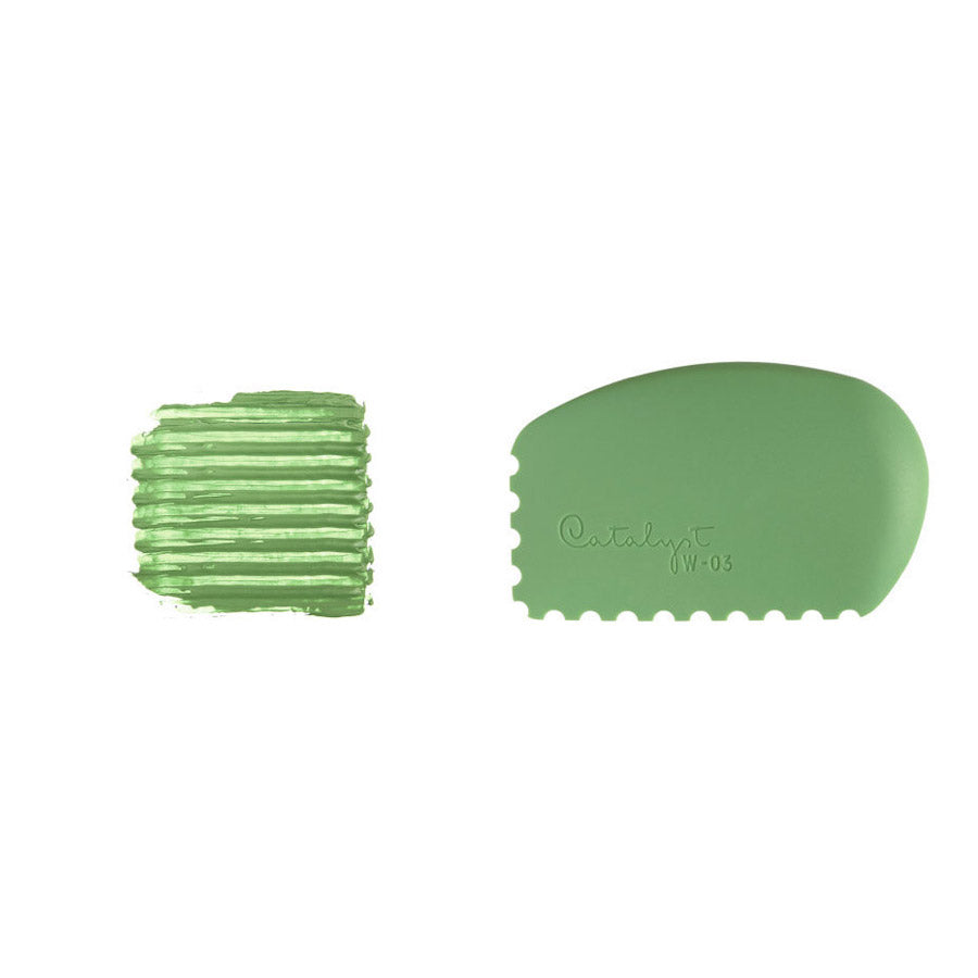 Catalyst Silicone Wedge #3 Green