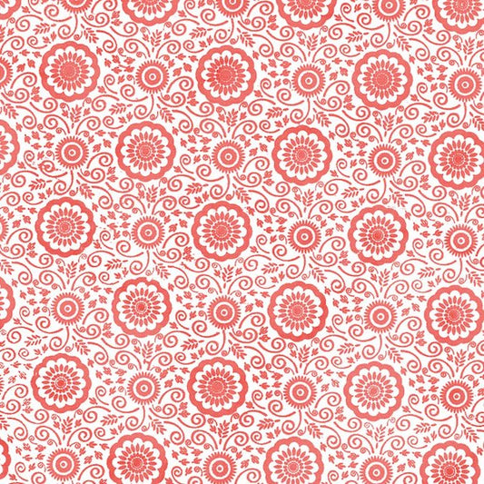 Circle Flowers (Red)