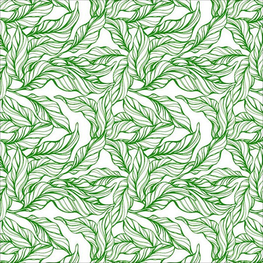 Tropical Leaves (Green)